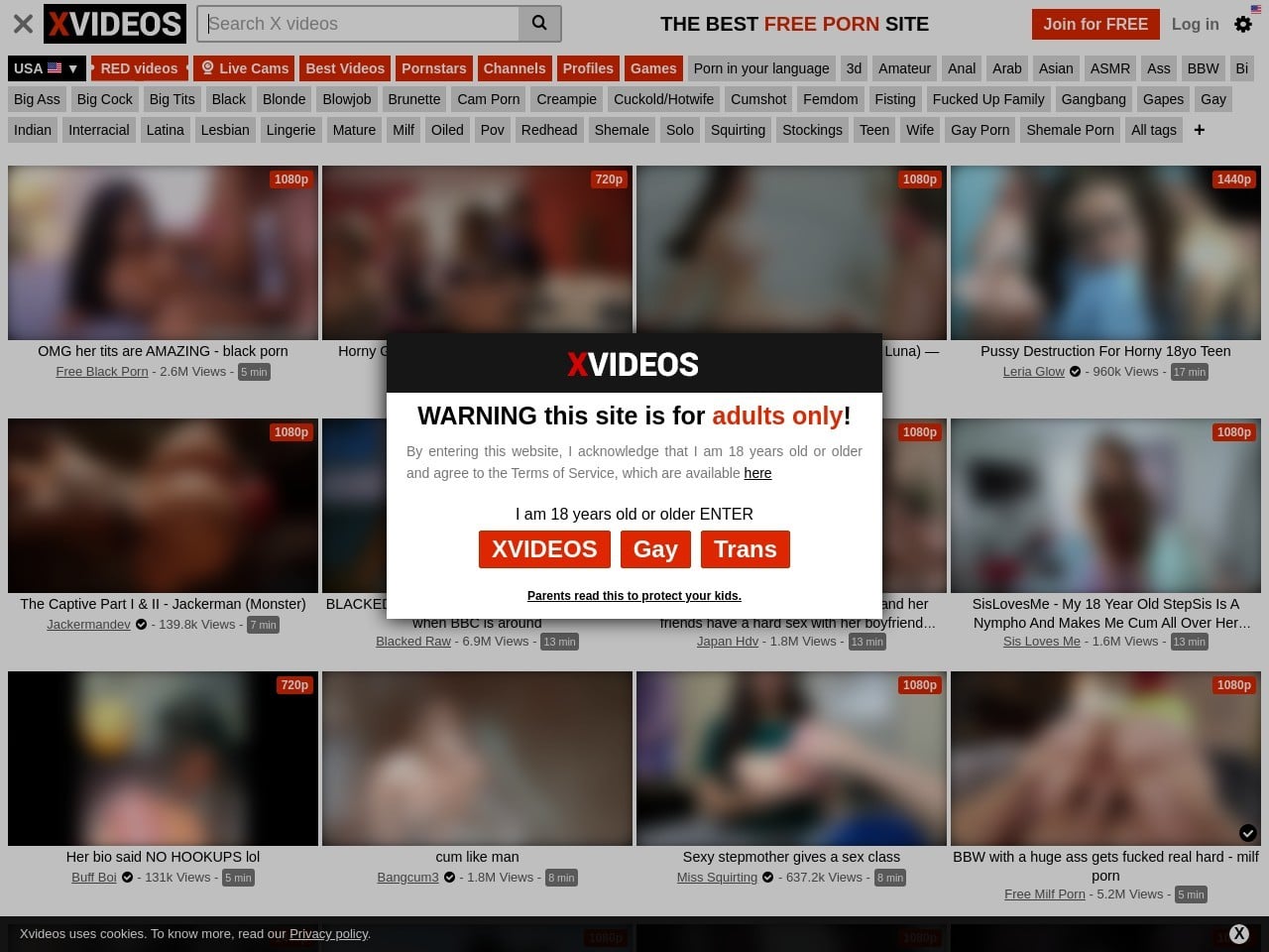 XVideos 類似サイト、XVideos.com の代替サイト - XXX.xxx